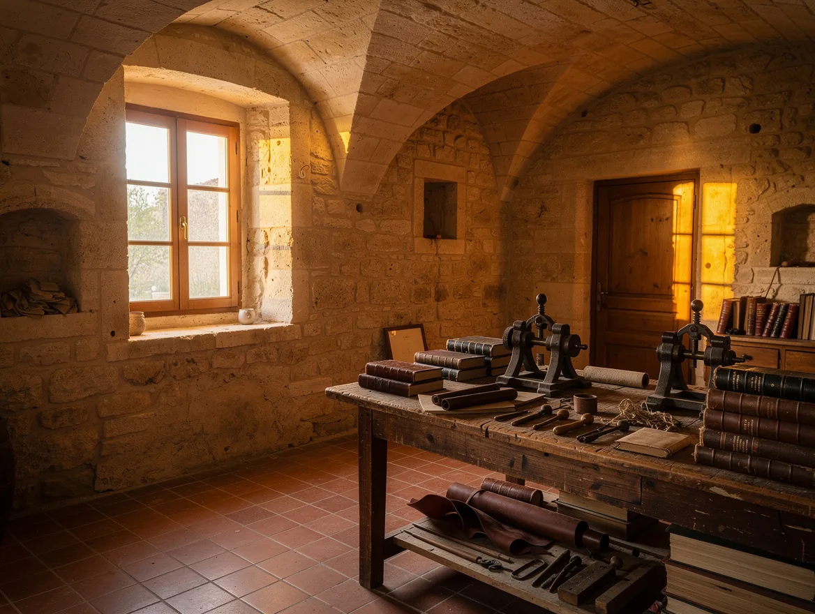 L'atelier du relieur — Ansouis