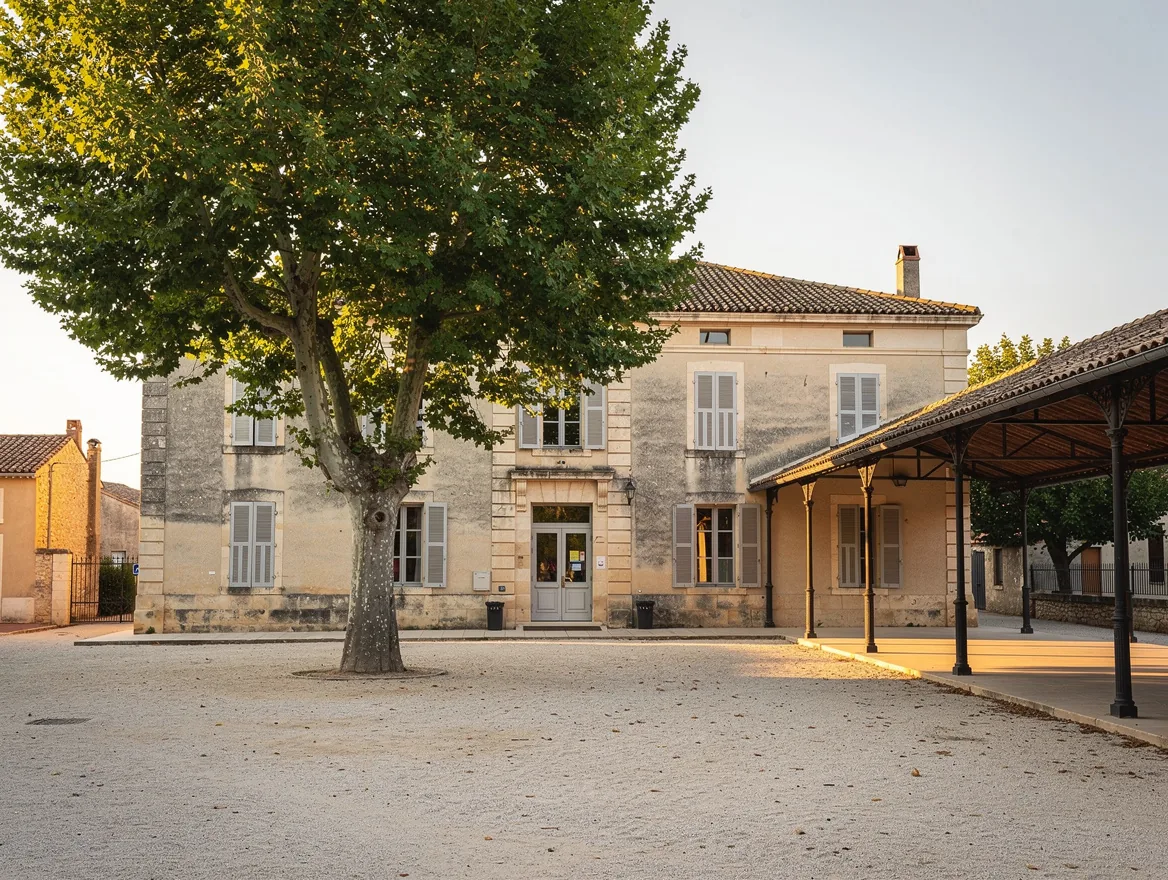 La maison de l'école — Villelaure