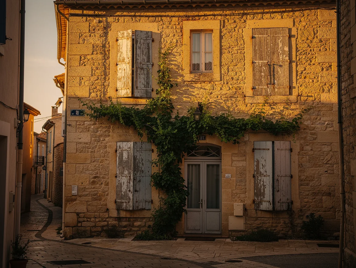 La maison aux volets gris — Cucuron